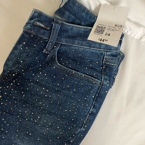 Rhinestone jeans